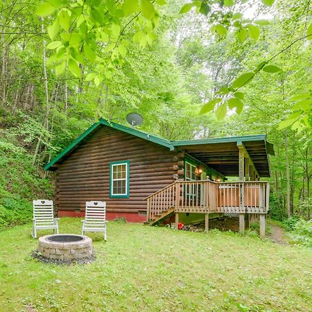 Serene Maggie Valley Retreat With Deck And Hot Tub! Luaran gambar